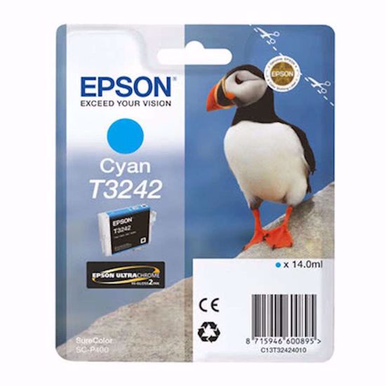 Fotografija izdelka ČRNILO EPSON CYAN ZA SURECOLOR SC-P401, 14 ml