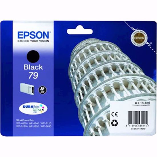 Fotografija izdelka ČRNILO EPSON ČRNO 79 ZA WFPro 5620DWF, 5110DW ZA 900 STRANI