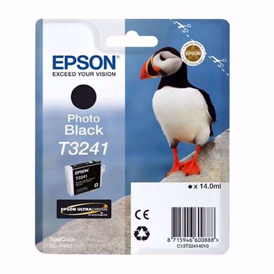 Fotografija izdelka ČRNILO EPSON ČRNO ZA SURECOLOR SC-P401, 14 ml