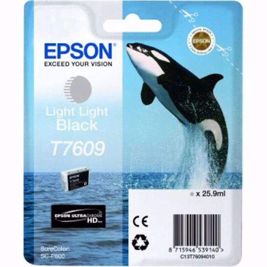 Fotografija izdelka ČRNILO EPSON ČRNO-LIGHT BLACK ZA SC-P600 25,9ml