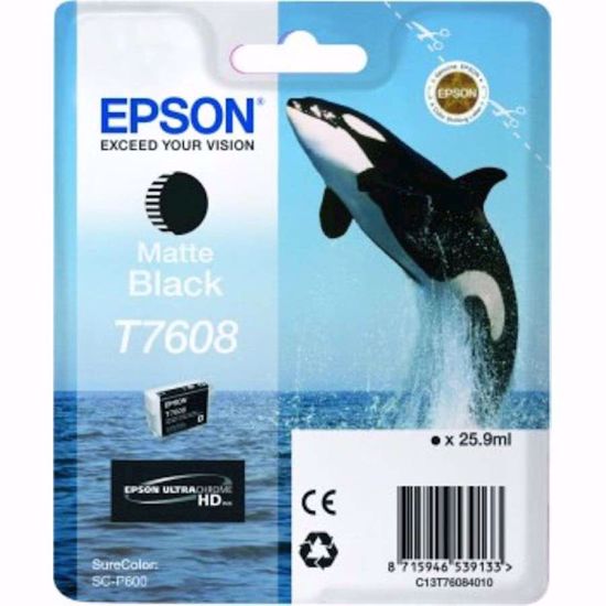 Fotografija izdelka ČRNILO EPSON ČRNO-MATTE BLACK ZA SC-P600 25,9ml