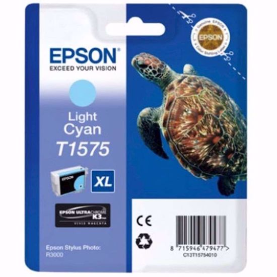 Fotografija izdelka ČRNILO EPSON LIGHT CYAN S PIGM. ZA STY.PHO R3000 XL 25,9ml