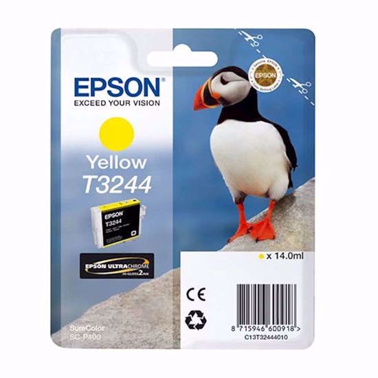 Fotografija izdelka ČRNILO EPSON RUMENA ZA SURECOLOR SC-P401, 14 ml