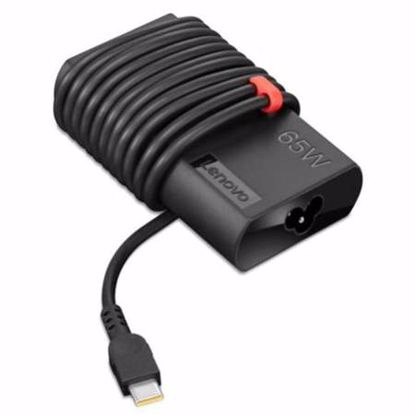 Fotografija izdelka Napajalnik za prenosnik Lenovo 65W AC USB-C ThinkPad Slim 65W (4X20V24678)
