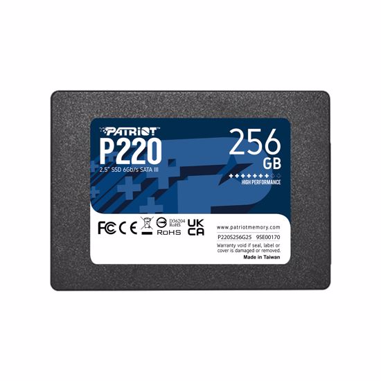 Fotografija izdelka Patriot P220 256GB SSD SATA 3 2.5"