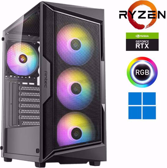 Fotografija izdelka @Gamer Ryzen7 5800X / 32GB DDR4 / SSD 2TB  NVMe / RTX 4070-12GB / W11PRO