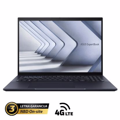 Fotografija izdelka ASUS ExpertBook B5 16" (40,64cm) WUXGA Ultra 5 125H 16GB 512GB 4G Windows 11 Pro prenosni računalnik (B5604CMA-4G-WB53C0X)