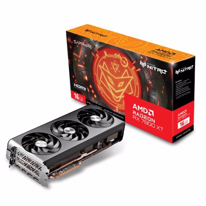 Fotografija izdelka SAPPHIRE AMD Radeon RX 7800 XT NITRO+ 16GB GDDR6 OC ARGB gaming grafična kartica