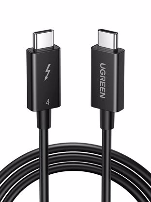 Fotografija izdelka UGREEN 100W Thunderbolt 4 USB-C 8K kabel 0,8M