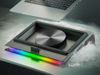 Fotografija izdelka Stojalo za prenosnik Razer Laptop Cooling Pad Chroma, RGB, 3x USB-A