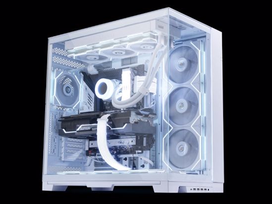 Fotografija izdelka Ventilator za ohišje Lian Li UNI FAN TL 120 Reverse Blade, ARGB, PWM, 120mm, bel