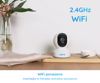 Fotografija izdelka Reolink E320 IP kamera, 3MP Super HD, WiFi, vrtenje in nagibanje, IR nočno snemanje, aplikacija, dvosmerna komunikacija, pametni alarm, bela