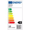 Fotografija izdelka WOOX R9074 Smart WiFi LED E27 10W RGB 2700K-6500K zatemnilna pametna žarnica