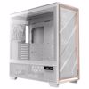 Fotografija izdelka ANTEC Flux PRO White Full Tower okno leseno belo/rjavo gaming ohišje