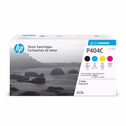 Fotografija izdelka Komplet tonerjev HP CLT-P404C SU365A Črn,Moder, Škrlaten, Rumen Original