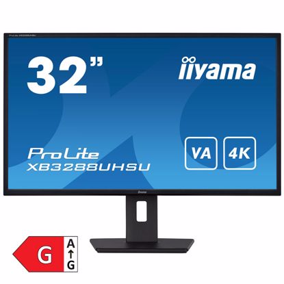 Fotografija izdelka IIYAMA ProLite XB3288UHSU-B5 80cm (31,5") UHD 4K VA HDMI/D zvočniki monitor