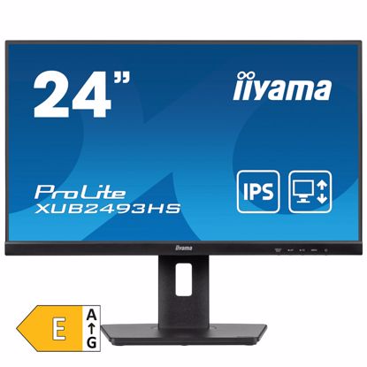 Fotografija izdelka IIYAMA ProLite XUB2493HS-B6 60,5cm (23,8") FHD IPS 100Hz HDMI/DP zvočniki črn monitor