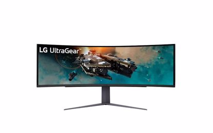 Fotografija izdelka Monitor LG 49" 49GR85DC-B UltraGear ukrivljen, 5120x1440, 2x HDMI, DP, 240Hz