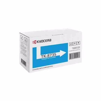 Fotografija izdelka Toner KYOCERA TK-8735C Moder Original