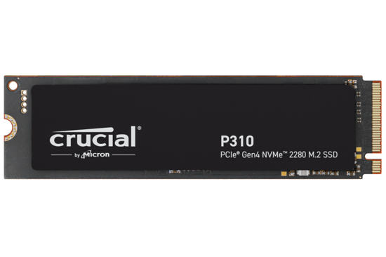 Fotografija izdelka Crucial P310 1TB PCIe Gen4 NVMe 2280 M.2 SSD