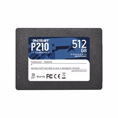 Fotografija izdelka Patriot P210 512GB SSD SATA 3 2.5"