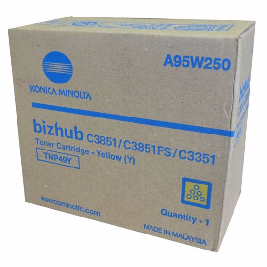 Fotografija izdelka Konica Minolta original toner TNP-49 A95W250 Rumen Original