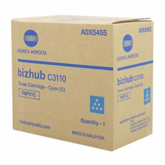 Fotografija izdelka Konica Minolta original toner TNP-51 A0X5455 Moder Original