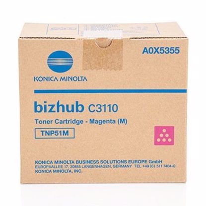 Fotografija izdelka Konica Minolta original toner TNP-51 A0X5355 Škrlaten Original