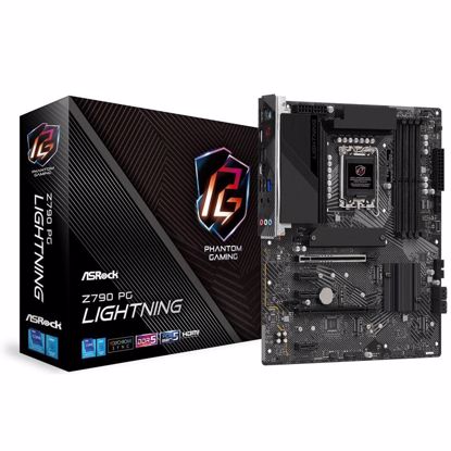 Fotografija izdelka ASROCK Z790 PG Lightning LGA1700 DDR5 gaming ATX osnovna plošča