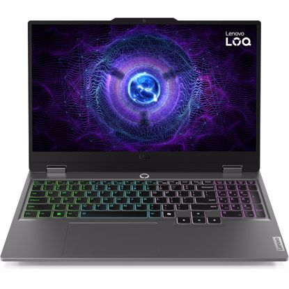 Fotografija izdelka Prenosnik Lenovo LOQ 15IAX9 i5-12450HX / 24GB / 1TB SSD / 15,6" FHD IPS / GeForce RTX 4060 / NoOS / siv