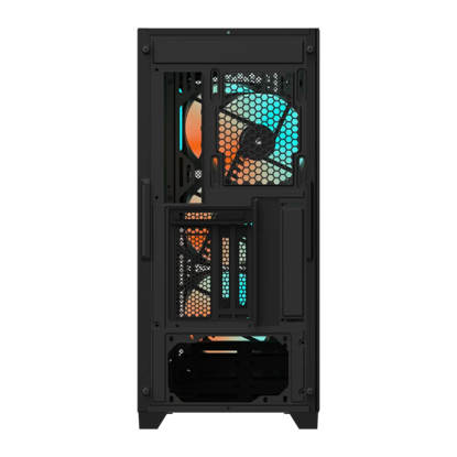 Fotografija izdelka GIGABYTE C301 GLASS V2 USB 3.1 Gen2 Type-C ARGB osvetljeno ohišje, E-ATX črno