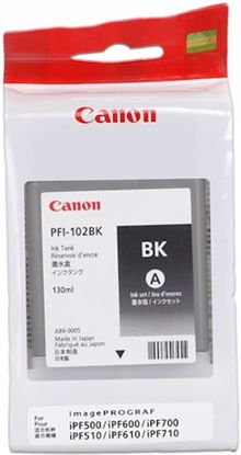 Fotografija izdelka Kartuša Canon PFI-102 Črna Original