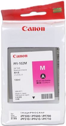 Fotografija izdelka Kartuša Canon PFI-102 Škrlatna Original