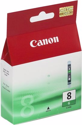 Fotografija izdelka Kartuša Canon CLI-8 Zelena Original