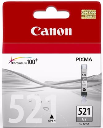 Fotografija izdelka Kartuša CANON CLI-521 Siva Original