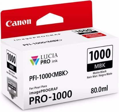 Fotografija izdelka Kartuša Canon  PFI-1000 Matt Črna Original
