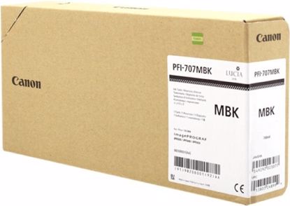 Fotografija izdelka Kartuša Canon PFI-707 Matt Črna Original