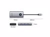 Fotografija izdelka Priključna postaja USB-C, 6 v 1, 3xUSB-A 3.0, USB-C 3.0, HDMI 4K@30Hz, USB-C PD100W, ORICO PW11-6P