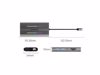 Fotografija izdelka Priključna postaja USB-C 12 v 1, 1x USB-C 3.1, 4x USB-A, USB-C PD100W, 1x HDMI 4K@30Hz, VGA, SD+TF, RJ45, AUX, Aluminij, siva, ORICO XDR-X2