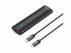 Fotografija izdelka Zunanje ohišje za M.2 NVMe 2230-2280 v USB 3.2 Gen2 Type-C, aluminij, črno, ORICO PWM2-G2