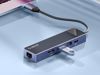 Fotografija izdelka Priključna postaja USB-C, 8 v 1, 3x USB-A, HDMI, PD 100W, SD+TF, 3,5mm audio, ORICO DM-8P