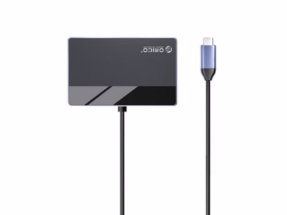 Fotografija izdelka Priključna postaja USB-C, 7 v 1, 3x USB-A, HDMI, VGA, PD 100W, 3,5 mm audio, ORICO DM-7P