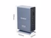 Fotografija izdelka Priključna postaja USB-C Thunderbolt 3, 15 v 1, 5xUSB-A, 2xTB3, 2xUSB-C, DP, RJ45, SD+TF, napajanje, ORICO TB3-S4