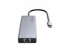 Fotografija izdelka Priključna postaja USB-C, 5 in 1, 3x USB 3.0, RJ45, USB-C PD 100W, ORICO