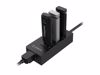 Fotografija izdelka Priključna postaja USB 3.0, 3x USB-A, RJ45 Ethernet, črna, ORICO HR01-U3