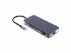 Fotografija izdelka Priključna postaja USB-C, 11 in 1, 3x USB 3.0, 1x USB 2.0, HDMI, VGA, avdio, čitalec kartic, RJ45, PD 100W, ORICO WB-11P