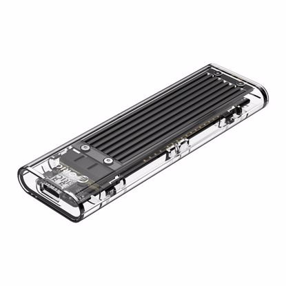 Fotografija izdelka Zunanje ohišje za SSD M.2 NVMe 2230-2280 v USB 3.1 Gen2 Type-C, črno, ORICO TCM2