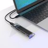 Fotografija izdelka Zunanje ohišje za SSD M.2 NVMe 2230-2280 v USB 3.1 Gen2 Type-C, črno, ORICO TCM2