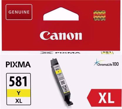 Fotografija izdelka Kartuša Canon CLI-581XL Rumena Original