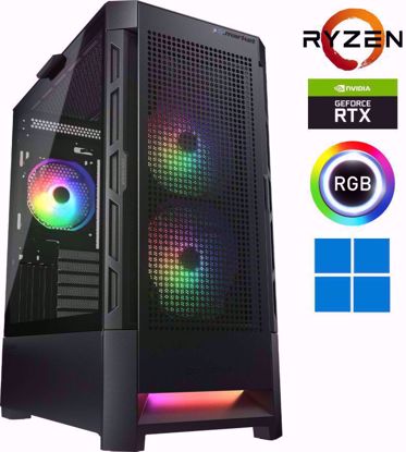Fotografija izdelka @Gamer Ryzen7 8700F / 32GB DDR5 / SSD 2TB  NVMe / RTX 5060Ti 16GB / W / Gaming namizni